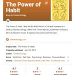 The Power of Habit: Why We Do What We Do in Life and Business by Charles Duhigg | The Power of Habit Summary